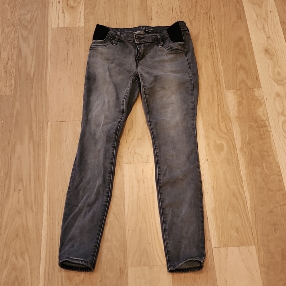 Gap Maternity gray skinny jeans size 26R